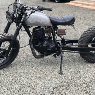 TW200 ロンスイ スカチューン フルカスタム