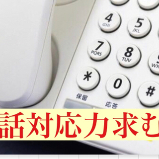 電話対応と事務入力対応　仕事が選べます！