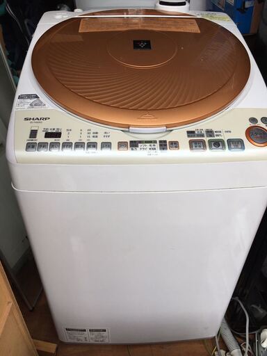 シャープ SHARP 電気 全自動 洗濯乾燥機 ES-TX82 8kg 全自動洗濯機 洗濯機 全自動洗濯乾燥機