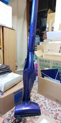 掃除機 スティッククリーナー boltz 青 ハンディ