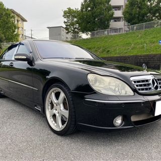 メルセデス・ベンツ　Sクラス　S500L　W220　車　バイク