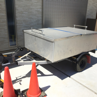 キャンピング　トレーラー貨物改値引きします。の画像