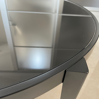 リビングテーブル／センターテーブル 黒【値下げしました】の画像