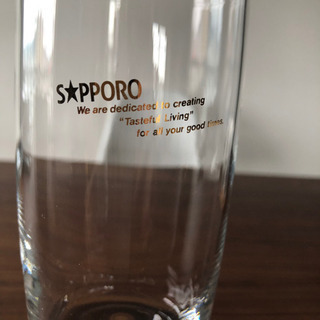 S★PPORO グラス　ビアグラス サッポロビールの画像