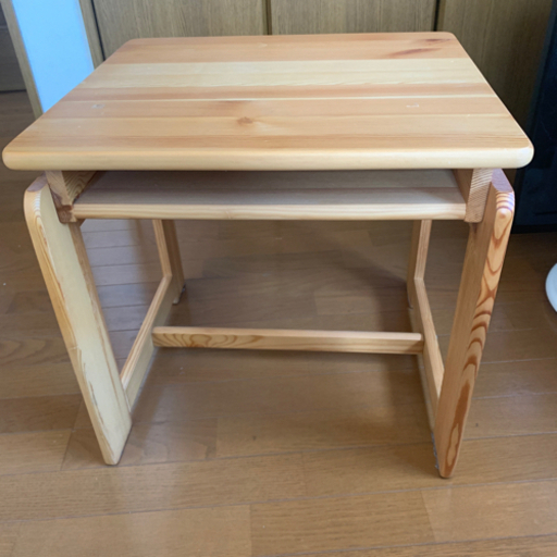 ミニ机？テーブル。オシャレ！木製
