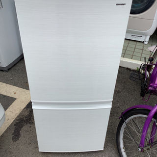 SHARP 冷蔵庫 137L(幅48cm) 2018年製つけかえどっちもドア リサイクルショップ宮崎屋　佐土原店　21.8.8F