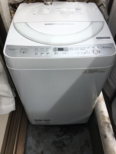 SHARP全自動電気洗濯機