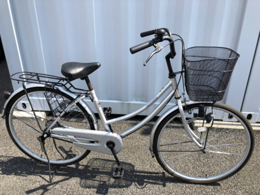 No.205【ノーマルライト,変速なし】★激安★ 中古自転車 ママチャリ  26インチ 軽整備済み 安い 防犯登録 町田市 麻生区 神奈川