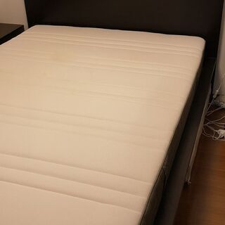 ダブルベッド＆マットレスセット