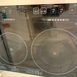 アイリスオーヤマ　2口IHコンロ