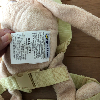 迷い子紐付き　リュック の画像