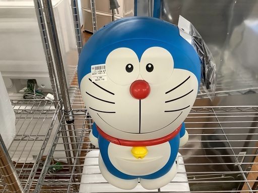 【デザインがキュート】ドラえもん冷温庫 動作確認済み 外装ヨゴレ有