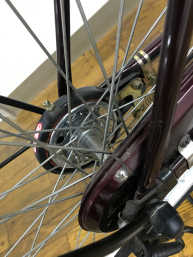 取引場所　南観音　A2108-124  自転車　ママチャリ　26インチ　ギア無し