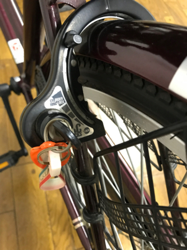 取引場所　南観音　A2108-124  自転車　ママチャリ　26インチ　ギア無し