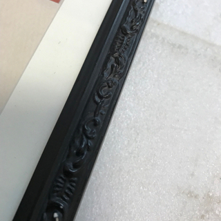 油彩 油絵 K.M 作 静物画 外寸(約)幅22×奥行2×高さ27.5cm 小物 壁掛け インテリアの画像