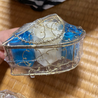フラワーソープ飾りの画像