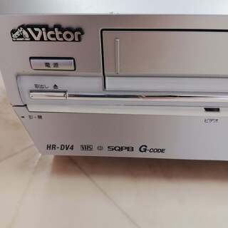 VICTOR DVDプレーヤー 一体型VHSビデオ HR-DV4 5台セット◎