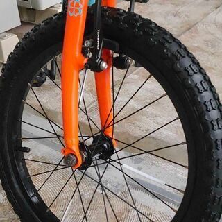 低走行★ヨツバサイクル★18インチ★子供自転車の画像