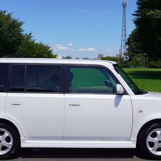 ☆走行4.7万ｋｍ☆車検２年付き☆トヨタ　Bb　キーレス　フルエアロ　社外アルミの画像