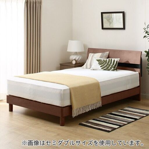 マットレス付き】ダブルベッドN-sleep Hard