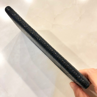 【ネット決済・配送】印傳屋　長財布　札入れ　財布　濃紺　鹿柄　新品未使用　美品　INDEN-YA 男女兼用　ネイビー　和風 Indenya long wallet notes dark navy deer skin brand new men’s lady’s unisex Japanese designの画像