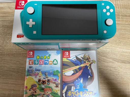 NintendoSwitchLight本体、ゲームソフト