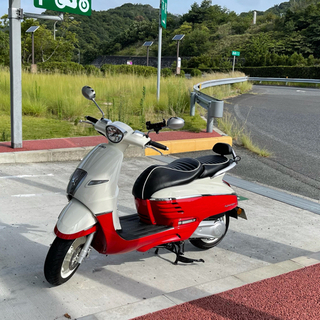 プジョージャンゴのブレーキダスト