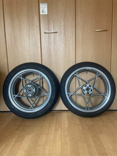 GSX400Sカタナ純正ホイール　おまけ付き