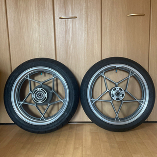 GSX400Sカタナ純正ホイール　おまけ付き