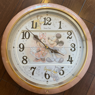【使用期間1年半美品】ディズニーからくり時計　定価33800円