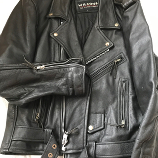 本皮ライダーズジャケットの画像