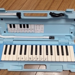 ヤマハ ピアニカ ブルー  P-32E