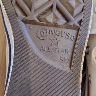 コンバース　オールスター　5 1/2　中古の画像