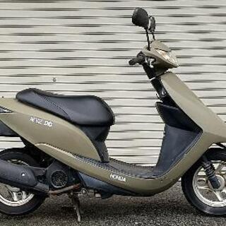 ホンダ ディオ AF62 エンジン絶好調 タイヤバリ山 ミリタリー風仕様 原付バイクの画像