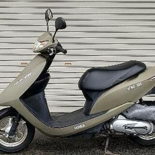 ホンダ ディオ AF62 エンジン絶好調 タイヤバリ山 ミリタリー風仕様 原付バイクの画像