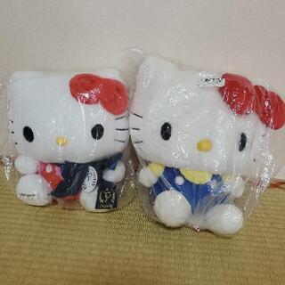 2体セット　ハローキティ　BIGぬいぐるみ　まとめ売り