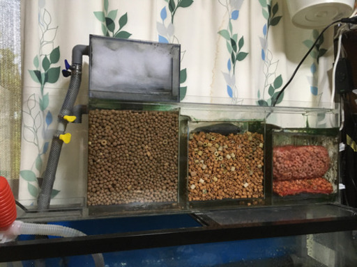 90水槽用上部濾過槽　アクリル製オーダー品