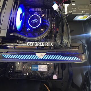 水冷ゲーミングPC 69号機 Core i7 8Core16Thread M.2SSD HDDx2 RTX3070Ti Win10Pro   の画像