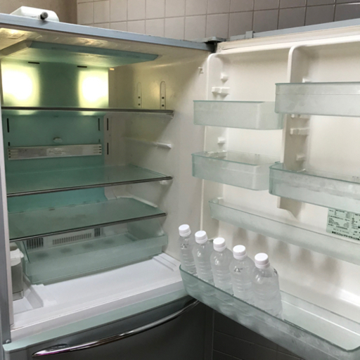 製氷可 東芝ノンフロン冷凍冷蔵庫　GR-NF465G　2004年製★稼働中古品
