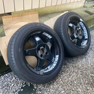 【お取引中】LorBerのホイールとタイヤ2本セット