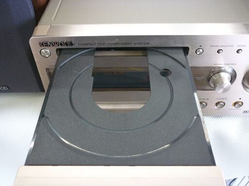 ☆CDステレオシステム KENWOOD R-K700 2006年製 ケンウッド スピーカー LS-SE7 CD MD ラジオCD/MD