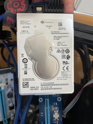 マイニングリグ　GTX1060(6GB)×3