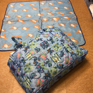受渡し予定者決まりました。保育園用お昼寝布団セットと敷きマットの画像