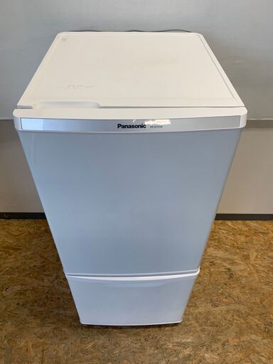 【Panasonic】 パナソニック ノンフロン 冷凍 冷蔵庫 容量138L 冷蔵室44L 冷凍室94L NR-B17145W-W 2013年製