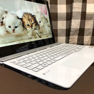 特Ａランク！Ｗｅｂカメラ内蔵・超高速ｉ７第五/ＮＥＣ新品ＳＳＤ２４０ＧＢ/クリスタルホワイトWin10 64bit/Office2019付/15.6ｲﾝﾁ/メモリ８GＢ/無線/DVD・ＣＤ再生ソフト付　No.2108005の画像