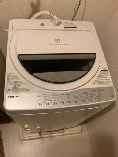 縦型洗濯機　TOSHIBA AW-7G6