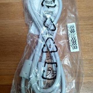 新品　DVI-Dケーブル 1.8m ホワイト