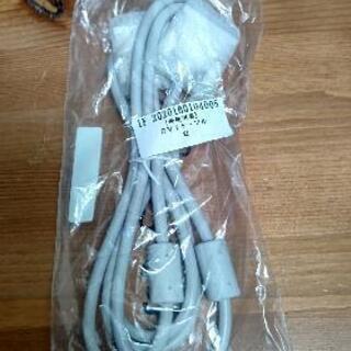 新品　DVI-Dケーブル 1.8m ホワイトの画像