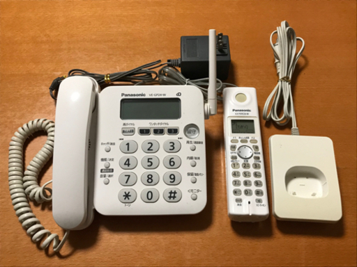 【値下げしました】Panasonic電話機 VG-GP24-W 子機付き