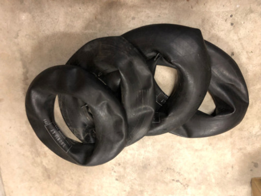 値下げ　タイヤ　チューブ　7.50 R16 4本セット　バルブ形状太いタイプ